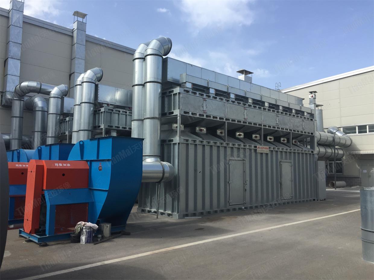催化燃燒廢氣處理