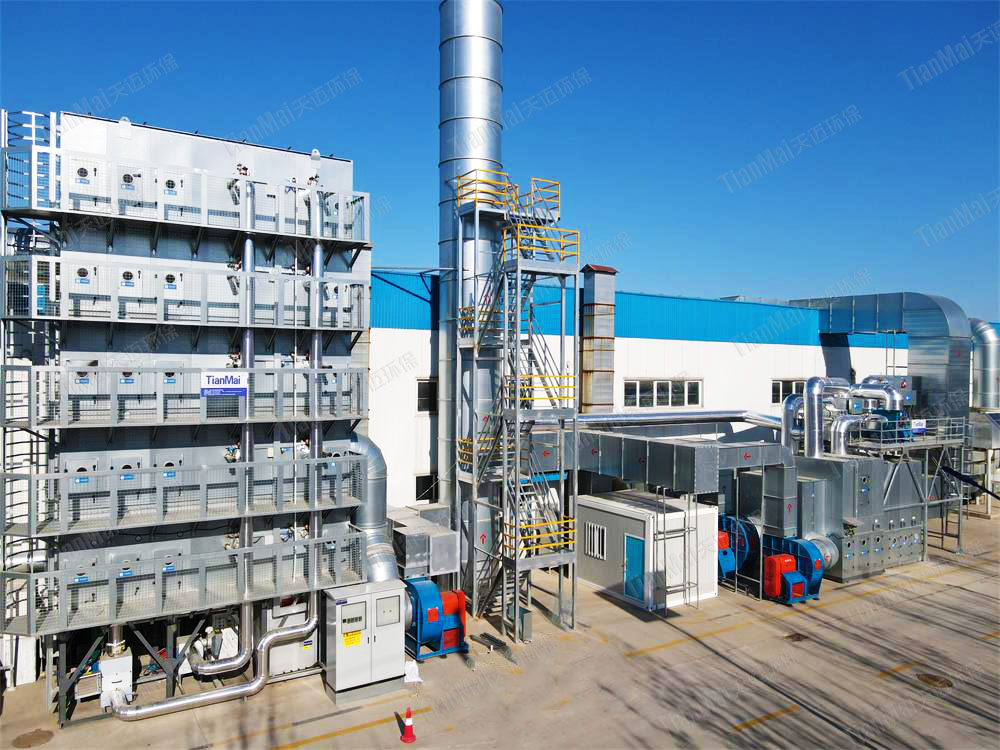 催化燃燒廢氣處理